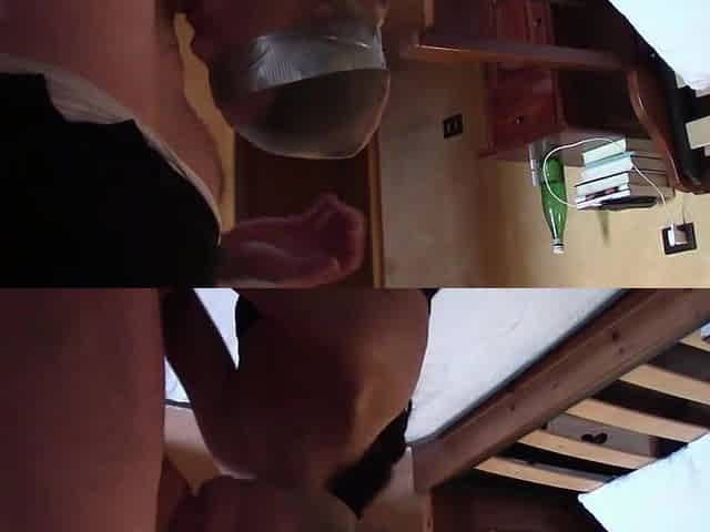Nylon Hood Fetish MILF Blowjob Compilation