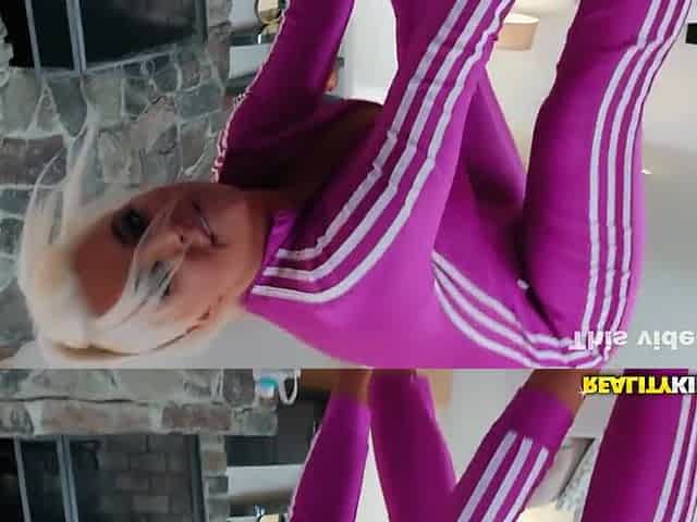 Ryan Driller In Roid Raged Gym-milf Jumps On Cock