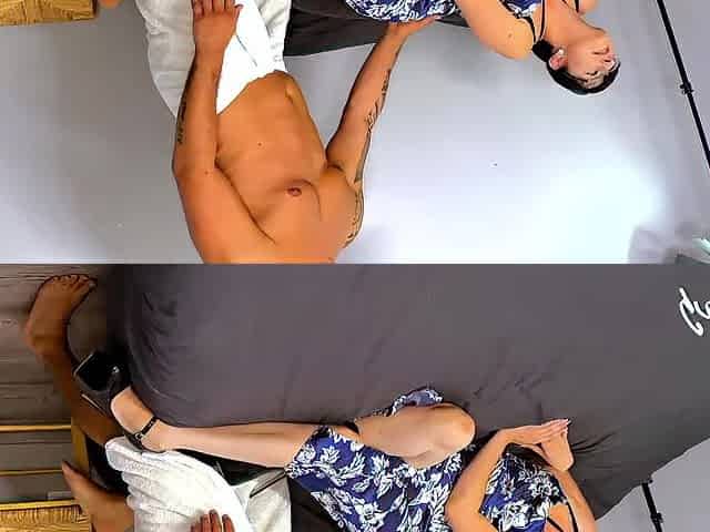 Valentina, a nice-looking mother I'd like to fuck, gets taken by 2 schlongs