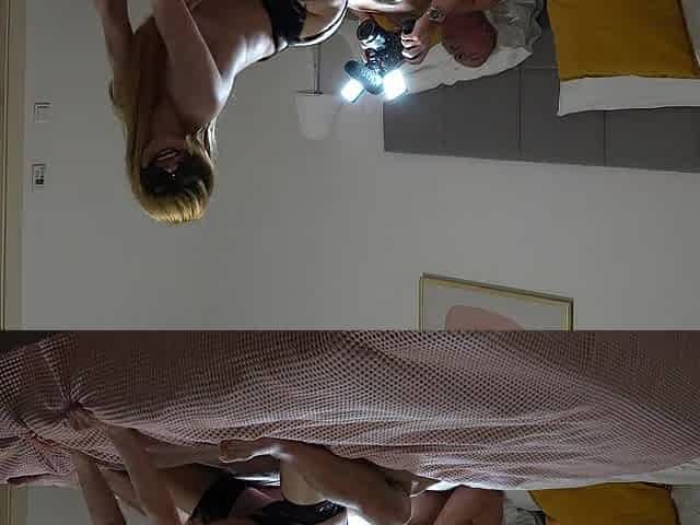 BACKSTAGE! Masked German WENCH Ana Lingus getting her butt SMASHED by Leo Casanova (Part 4, final)
