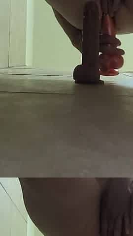 Shower Stall Dildo DP MILF GILF Solo Homemade Cougar