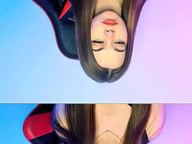 Skinny pretty small tits web petite long hair teen