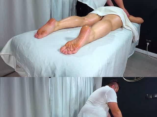 Hot MILF Gets Squirting Orgasm During Massage and Pussy Fuck