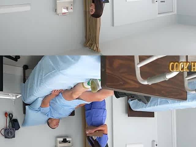 Concupiscent Doctor Wife Vivian Fox Cuckolds In Hospital Room