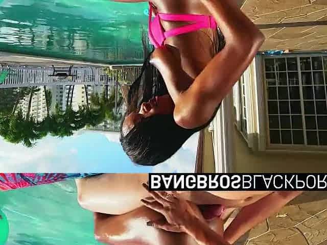 Indigo Vanity Gives Lap Dance Previous to Hard Pound - Interracial porn