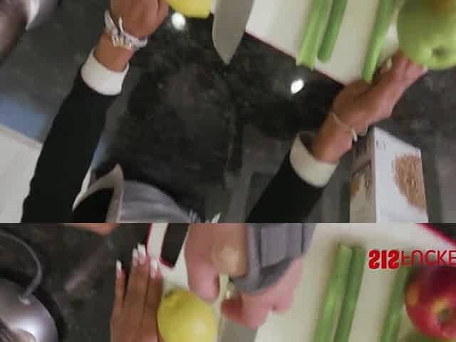 Hurt Step Bro Gets Some Black Vagina Loving From Step Sis