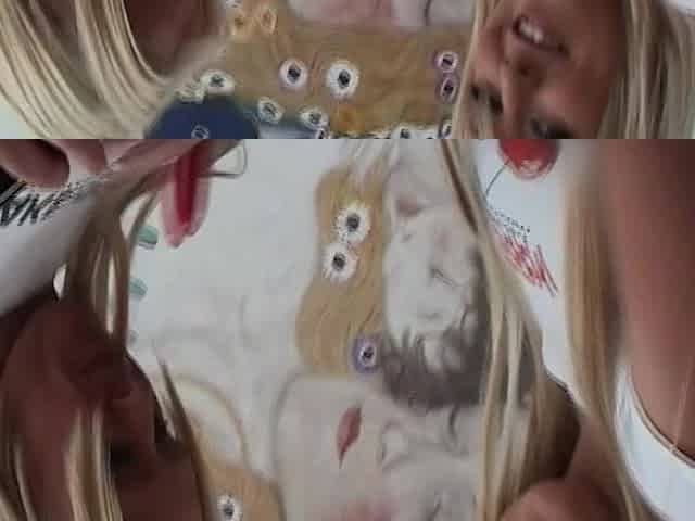 Perverted lesbians soul-stirring porn video
