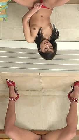 Street and Panty Pisser Top Model Babe