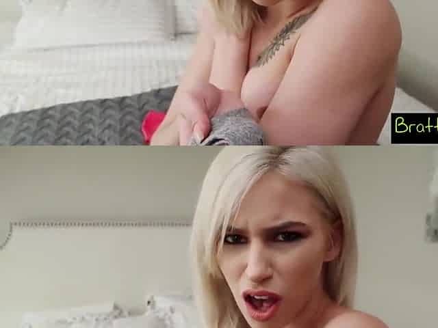 Demanding Step Sis Go Ahead And Jerk Off All Over My Feet, You Wont - Kiara Cole And Damon Dice