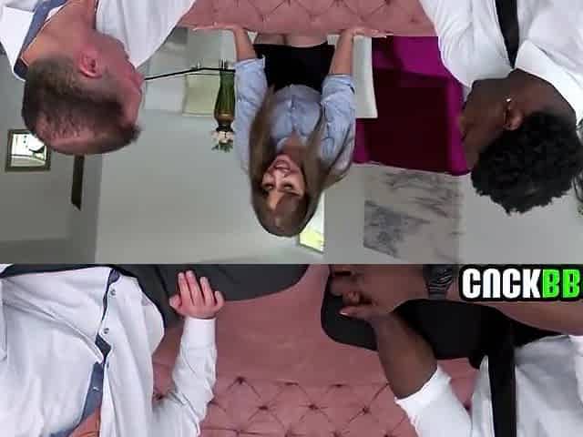 Chunky butt wife DPed by cuck spouse & his ebony client