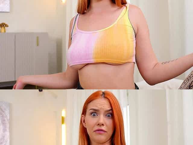 Busty Euro stepsister useless to stepbro