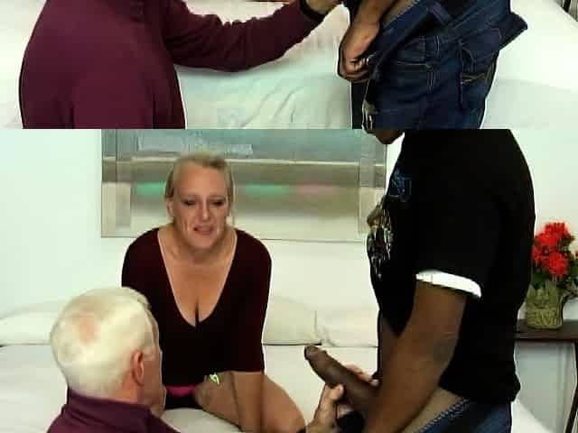 Bisexual Mature Couple in Threesome