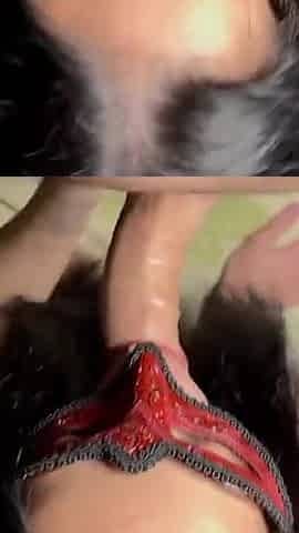 Rimming Him and Licking Balls and He Fucks My Deep Throat