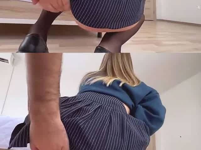 Innocent Teen Finds Ex's Lace Panties, Gets Hardcore