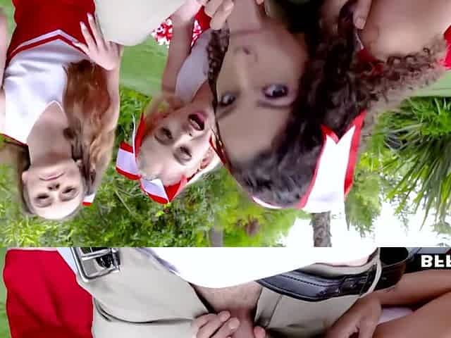 Emma Starletto, Lily Glee And Gia Gelato - Who Will Be The Captain Of Cheerleaders? Pov