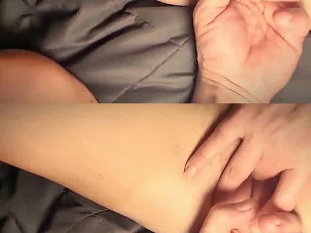 Throuple that babe eats wife's creampie out, scissors, and wishes a creampie likewise!