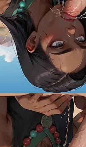 Experience Powerful Desert Oral Bang-out with Nude Black Queens in Outstanding Dark-hued XXX.