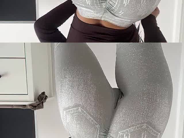 Flawless butt try on recent leggings