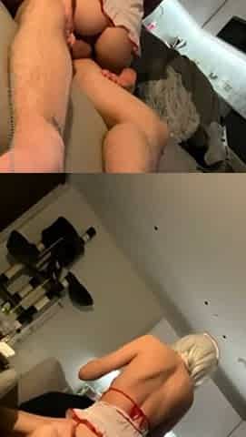 Busty amateur blonde gf hardcore sex with her bf