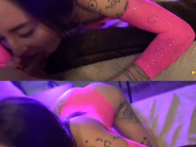 Horny cockslut Pretty Mary rocks the pinkish gimp outfit in ultraviolet fuck, top porn 2023 - NIGONIKA's hottest XXX!
