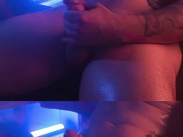 Solo sexy man masturbation hard rod