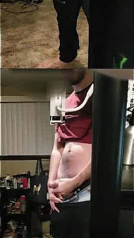 Jacking off to u, and cumming on the mirror