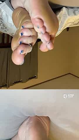 Up Close & Personal Big Soles and Toes Rubdown - Bells Blast