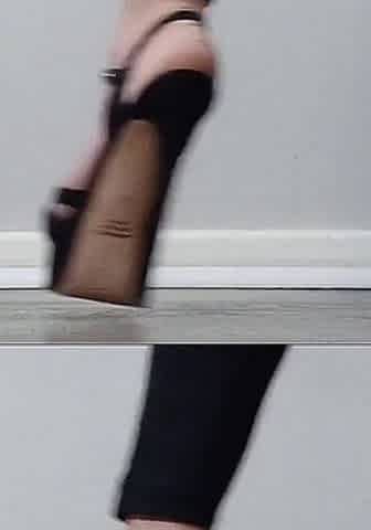 Stilettos and Bare Feet - Walking and Posing