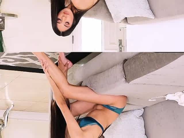 Petite Asian MILF flaunts slim nude body