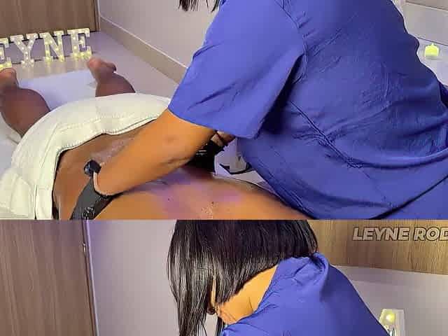 Leyne Rodriguez: Private Oiled Massage Session Leads To A Wild Pleased Ending