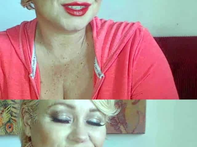 Blonde MILF with Big Boobs Playing Cam Free Porn
