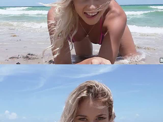 Well-known blonde babe rides the dick with the utter professionalism