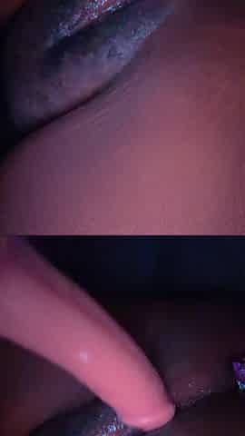 Banging my plump vagina with bwc