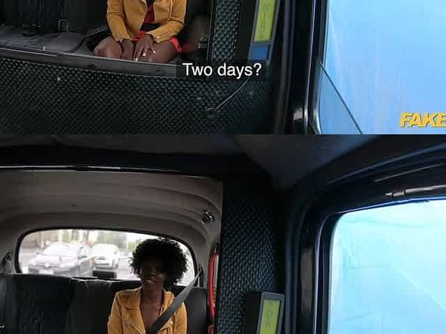 Fake Taxi Afro Black Queen Rides a biggest thick ramrod