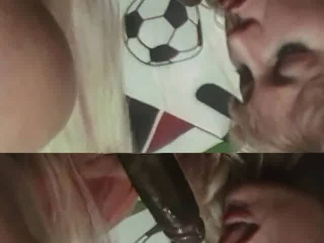 Cicciolina and Moana: 3some with the Ebony Footballer