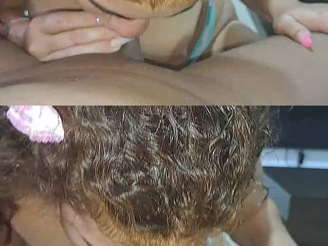 Nala Gives Me a Delicious Cock Blowjob