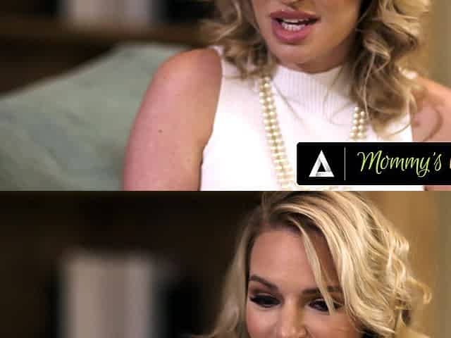 Busty MILF Rachael Cavalli gets turned on after catching her drug-addicted stepson masturbating