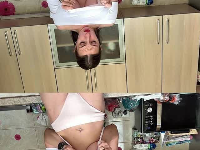 Uncontrollable Sneezing Wet Shirt Tit Bounce Spray POV