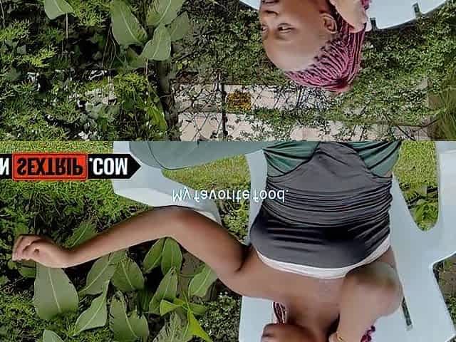 This 18YO BREASTY Black ditched church to take my Euro Large White Penis