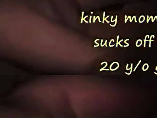 LEASHED CUFFED STONED MILF 50 SUCKS OFF TWO 20 YEAR OLDS