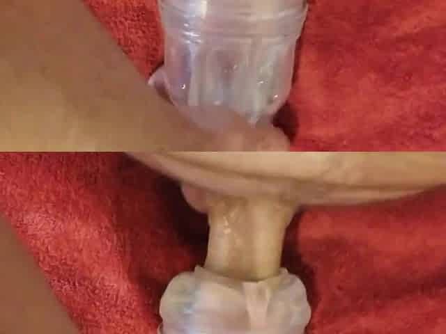 My Fleshlight Drains My Cum for the 5th Time This day
