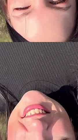 On the Walk My GF Stopped for a Pee and Then Felt Like Giving Me a Blowjob