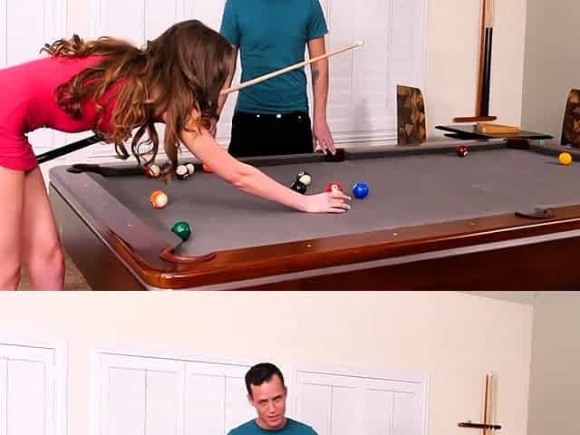 Petite Teen Elena Koshka Swallows Dad's Best Friend's Load