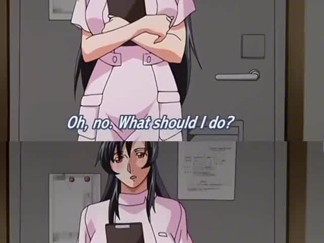 Booby and booty hentai nurse gets gangbanged by her patients