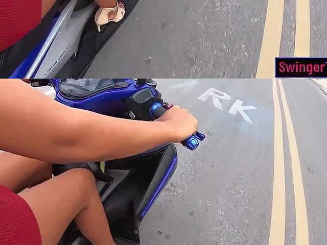 Thai Girlfriend Motobike Ride Followed By A Walk Beach Side & A Fuck