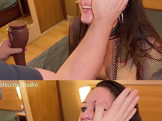 Adeline Lafouine - Adeline Dominated And Fucked In The Hotel