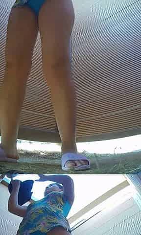 let's watch this asian slut get dressed