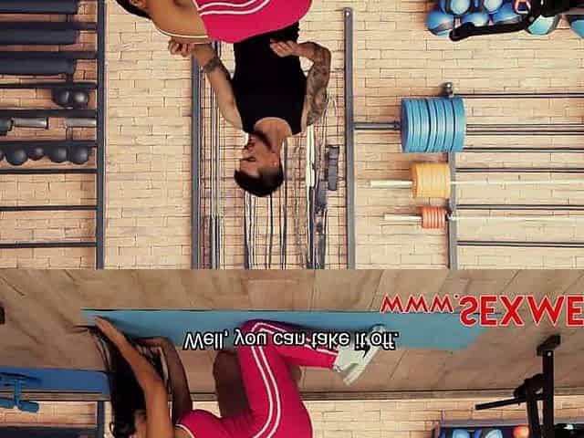 Entrenador se folla a la esposa del cornudo en el gym