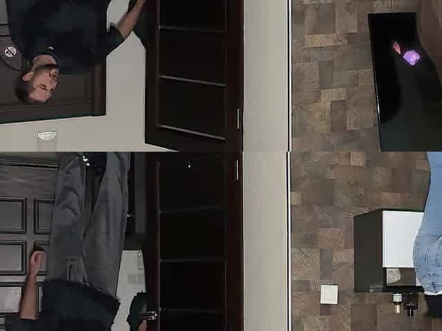 Recent Girlfriend Crave Rob Me But I Caught Her And Coarse Screw From Behind