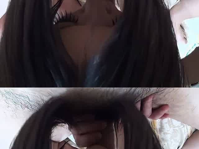 Hot Young Japanese Girl Sucks Stepfathers Cock